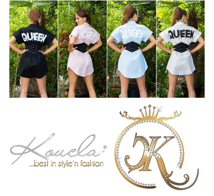 Sexy must have  Queen  shirt dress