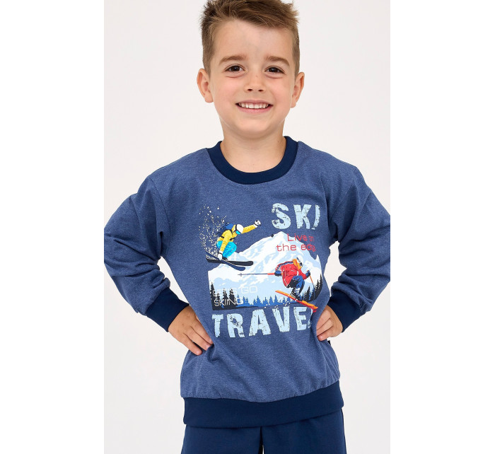 Chlapecké pyžamo Cornette Kids Boy 477/158 Ski 86-128