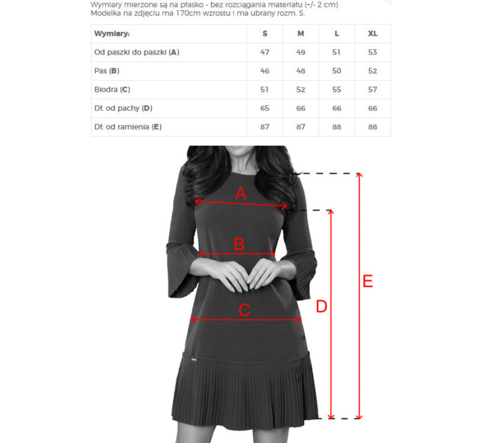 Dámské skládané šaty Numoco LUCY - růžové