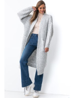 Cardigan model 18977913 Grey - Fobya