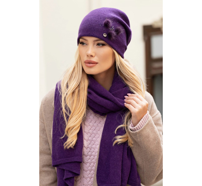 Kamea Klobouk K.23.009.61 Purple