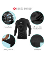 Thermo Tílko CL38 černé - Sesto Senso