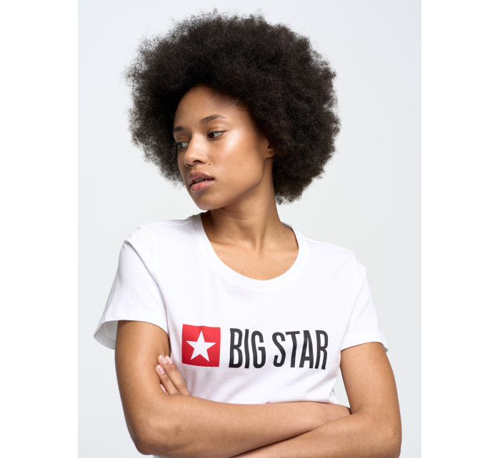 Big Star T-shirt_ss T-shirt 158859 Cream-101