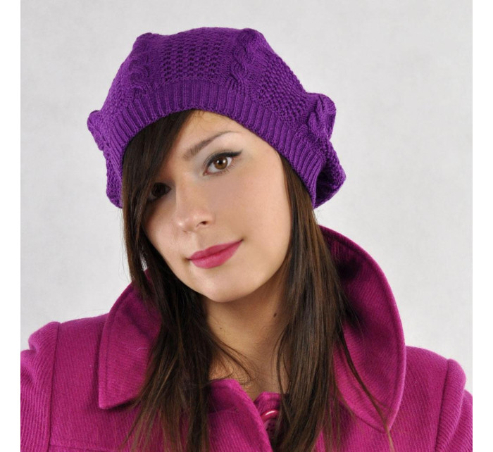 Beret model 20214825 Violet - Art of polo