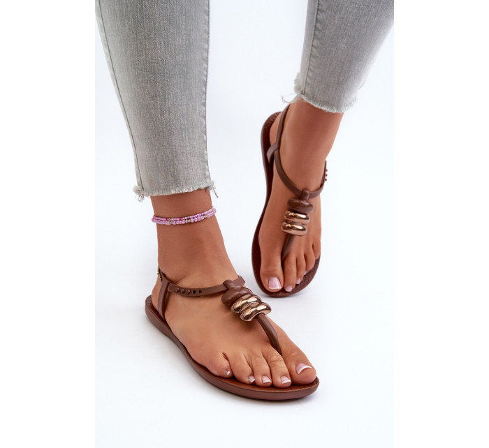 Dámské ploché sandály Ipanema Class Blow Up Sandal Fem Brown