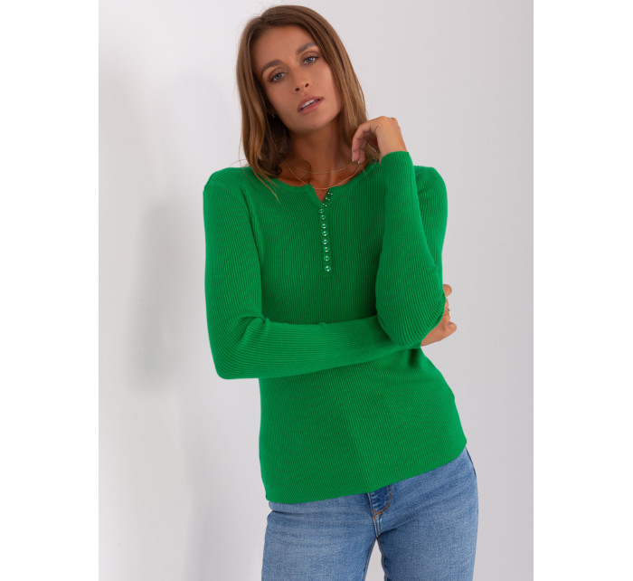 Sweter PM SW Y model 18895483 zielony - FPrice