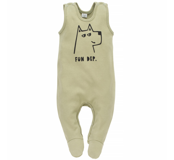 Pinokio Olivier Sleepsuit Zelená