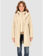 PERSO Coat BLH234040F Béžová barva