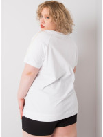 Dámská bílá halenka plus size