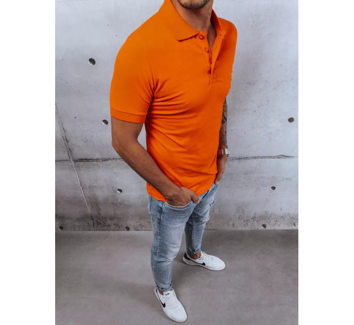 Oranžové polo tričko Dstreet PX0542