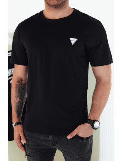 Základní pánské tričko černé Dstreet RX5439