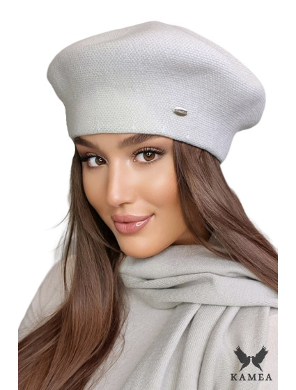 Beret model 19531438 Béžová - Kamea