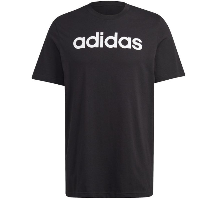 Tričko adidas Essentials Single Jersey s lineárním vyšívaným logem M IC9274