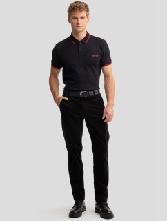 Černé tričko Big Star Polo_ts_ss 152449 906