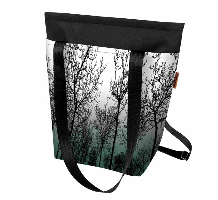 Bertoni Batoh/taška 2v1 Forest Mood White/Black