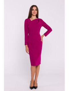 Stylove Šaty S376 Plum