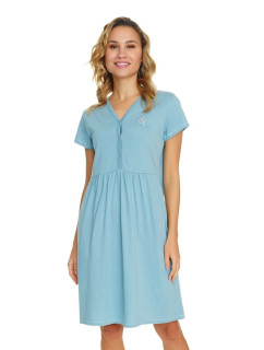 Těhotenská a košilka mátová model 19656155 - DN Nightwear