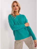 Sweter AT SW model 18900580 turkusowy - FPrice