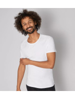 Pánské tričko GO Shirt model 18376538 Slim Fit WHITE bílá 0003 - Sloggi