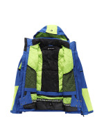 Pánská lyžařská bunda s membránou ptx ALPINE PRO MALEF lime green