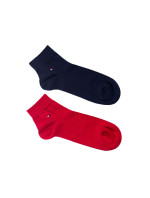 Ponožky Tommy Hilfiger 2Pack 342025001 Red/Navy Blue