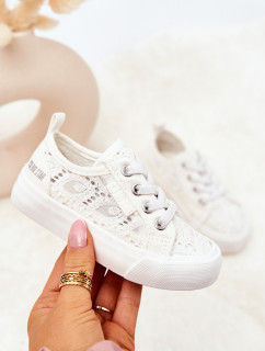 Openwork Sneakers Big Star JJ374134 White