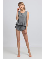 LaLupa Top LA052 Grey