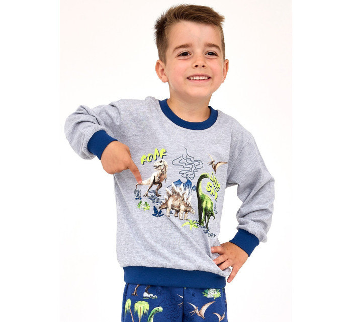 Chlapecké pyžamo CornetteKids Boy 593/163 Dinosaur dł/r 86-128