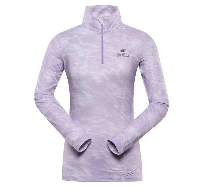 Dámské rychleschnoucí triko ALPINE PRO STANSA pastel lilac varianta pd