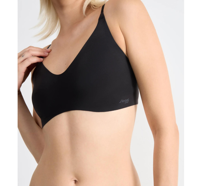 Dámská podprsenka ZERO Microfibre 2.0 Bralette - BLACK - černá 0004 - SLOGGI