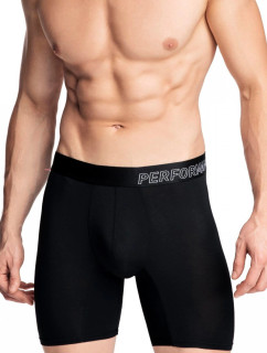 Pánské boxerky 1181 Leg long black - Atlantic