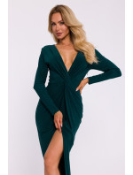 Made Of Emotion Dress M840 Bottle Green