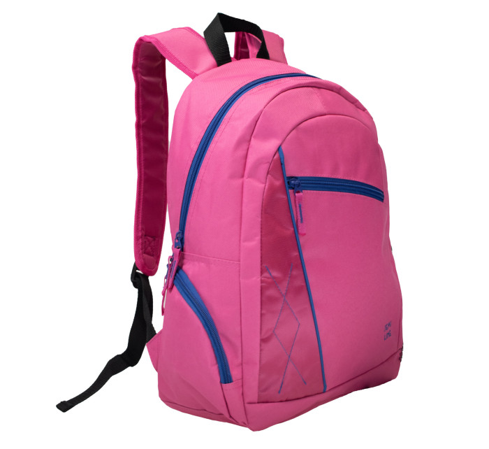 Batoh pro mládež Semiline A3038-5 Pink/Navy Blue