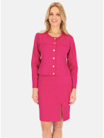 PERSO Jacket BLE241085F Fuchsia