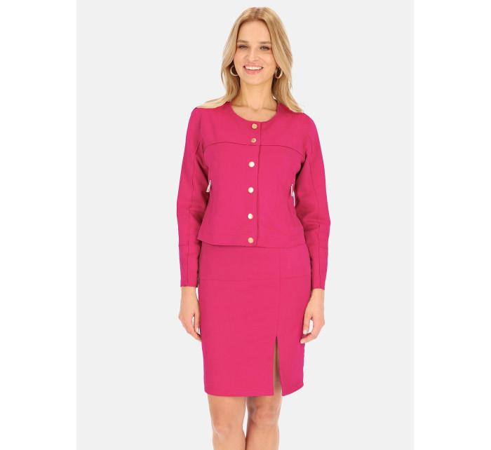 PERSO Jacket BLE241085F Fuchsia