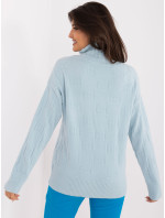 Sweter AT SW  jasny niebieski model 20459093 - FPrice