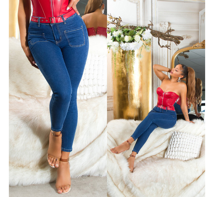 Sexy Highwaist Skinny Jeans with model 19634447 - Style fashion
