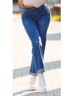 Sexy Highwaist Push up použitý vzhled flarred Jeans