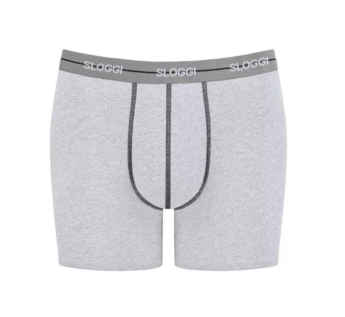 Pánské boxerky Start Short C2P box - GRAY - šedé M013 - SLOGGI