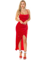 Sexy Koucla model 20763727 Velvet Look Glitter Dress - Style fashion