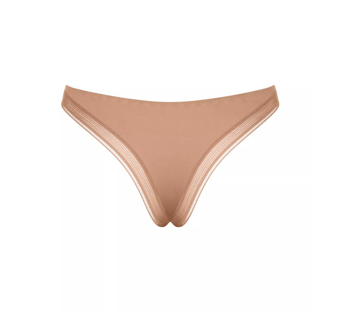 Dámské tanga BODY ADAPT Twist Brazil - NOSTALGIC BROWN - hnědá 00CM - SLOGGI