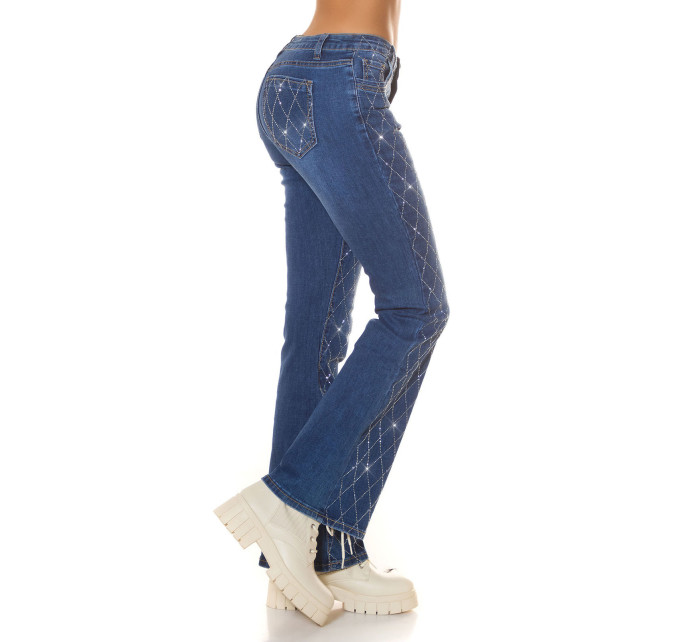 Sexy Jeans model 20559104 with glitter - Style fashion