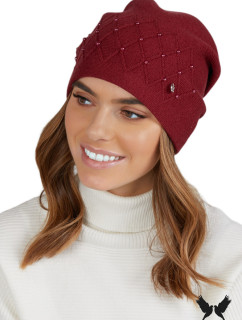 Hat model 17949616 Claret - Kamea