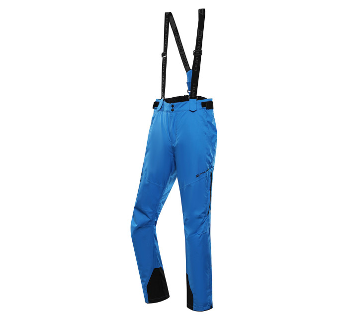 Pánské lyžařské kalhoty s membránou ptx ALPINE PRO OSAG electric blue lemonade