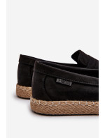 Pánské Eco Suede Espadrilky Big Star Black