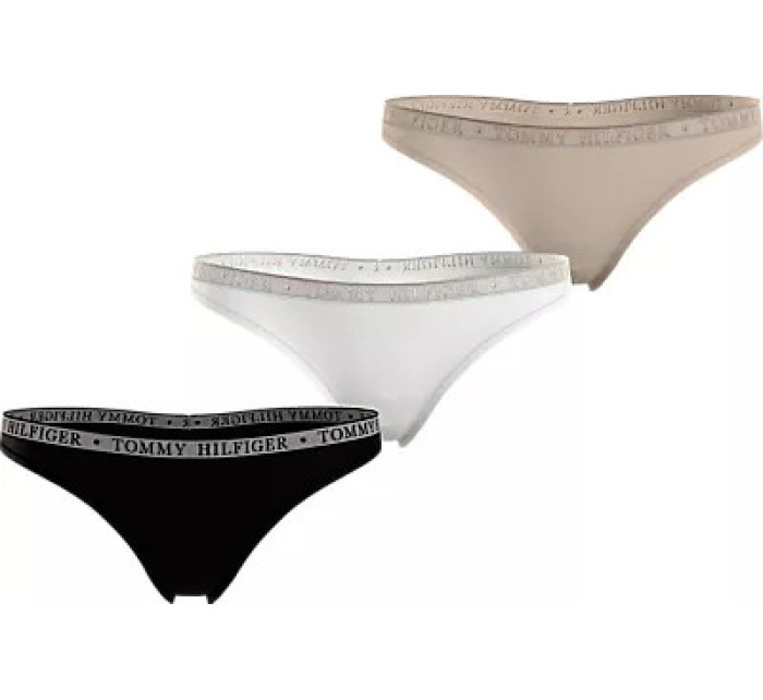 Dámské spodní prádlo LACE 3P THONG UW0UW055940XY - Tommy Hilfiger