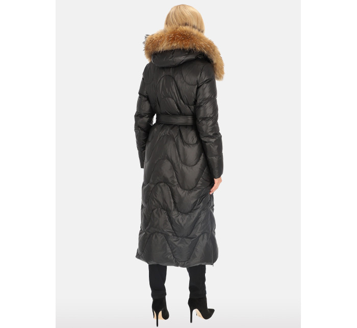 PERSO Coat BLH241005FXR Černá barva