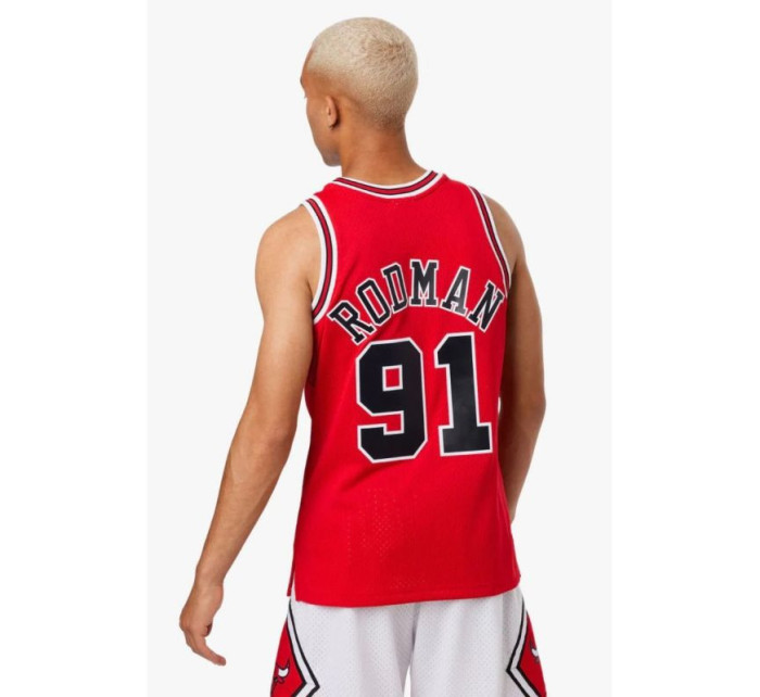 Mitchell & Ness Chicago Bulls NBA Dennis Rodman M Pánské tričko SMJYGS18154-CBUSCAR97DRD