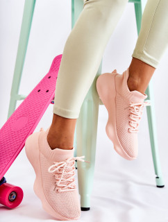 Nazouvací dámské sportovní boty Růžove Dalmiro