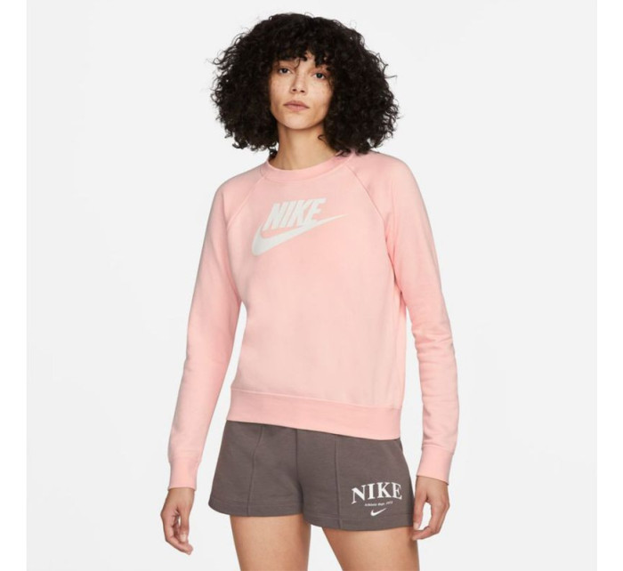 Dámské mikina  Světle růžová s potiskem  model 20196595 - NIKE